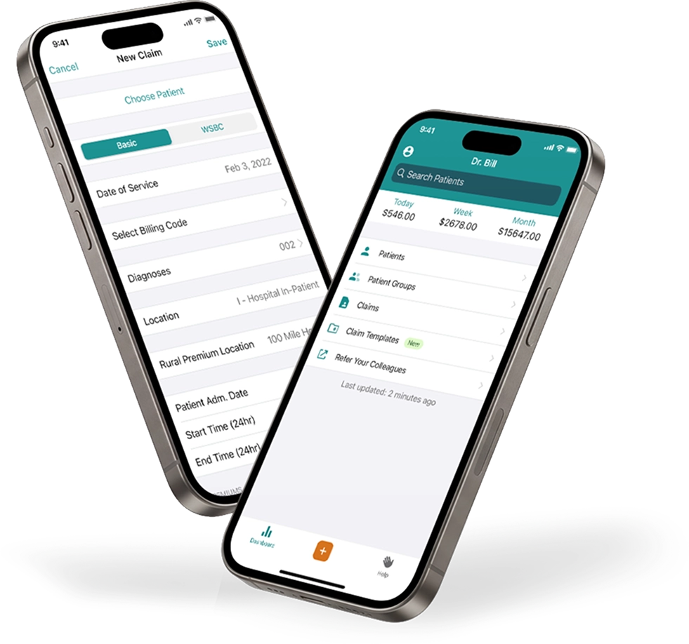 Dr. Bill mobile app